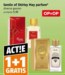 Poiesz Sentio of Shirley May parfum aanbieding