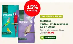 Welkoop Welkoop vogel- of duivenvoer aanbieding