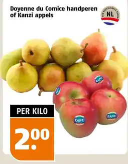 Poiesz Doyenne du Comice handperen of Kanzi appels aanbieding