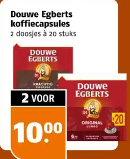 Poiesz Douwe Egberts koffiecapsules aanbieding