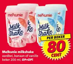 Nettorama Melkunie milkshake aanbieding