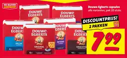 Nettorama Douwe Egberts capsules aanbieding