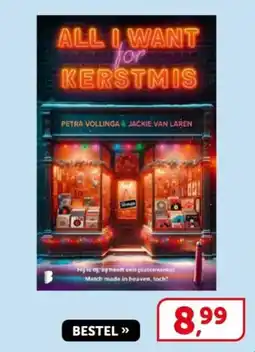 Boekenvoordeel All I Want for Kerstmis aanbieding