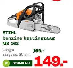 Welkoop STIHL benzine kettingzaag MS 162 aanbieding