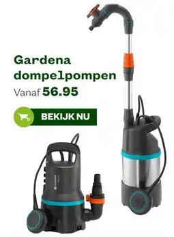 Welkoop Gardena dompelpompen aanbieding