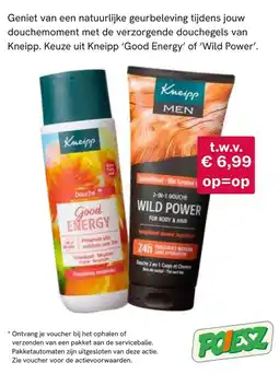 Poiesz Kneipp Good Energy aanbieding