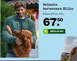 Welkoop Veleste herenvest ollie aanbieding
