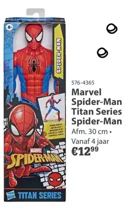 Marskramer Marvel Spider-Man Titan Series Spider-Man aanbieding