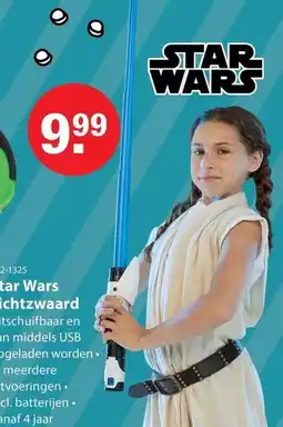 Marskramer star wars lichtzwaard aanbieding