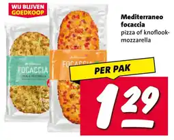 Nettorama Mediterraneo focaccia aanbieding