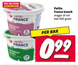 Nettorama Petite France kwark aanbieding