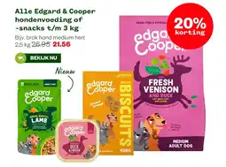 Welkoop Alle Edgard & Cooper hondenvoeding of snacks t/m aanbieding