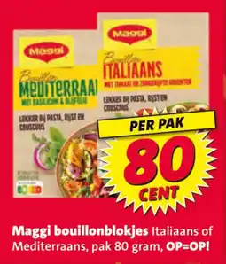 Nettorama Maggi bouillonblokjes Italiaans of Mediterraaans aanbieding