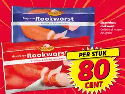 Nettorama Slagershuis rookworst aanbieding