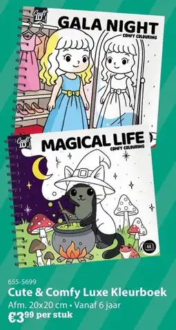 Marskramer Craft ID Cute & Comfy Luxe Kleurboek aanbieding