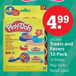 Marskramer Play-Doh Treats and Favors 12-Pack aanbieding