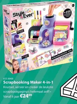 Marskramer Style 4 Ever Scrapbooking Maker 4-in-1 aanbieding