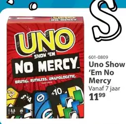 Marskramer uno show 'em no mercy aanbieding