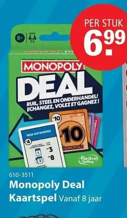 Marskramer Monopoly Deal Kaartspel aanbieding