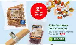 Welkoop Beeztees hondensnacks aanbieding