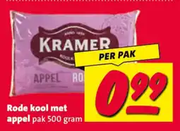 Nettorama Rode kool met appel aanbieding