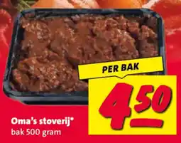 Nettorama Oma's stoverij aanbieding