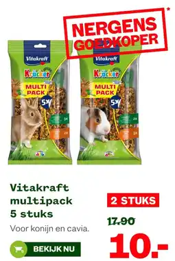 Welkoop Vitakraft multipack aanbieding