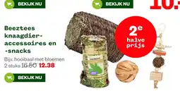 Welkoop Beeztees knaagdier-accessoires en -snacks aanbieding