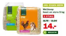 Welkoop Welkoop hooi en stro aanbieding