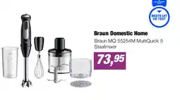 EP Braun Domestic Home Braun MQ 55254M MultiQuick 5 Staafmixer aanbieding