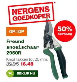 Welkoop Friend snoeischaar 2950R aanbieding