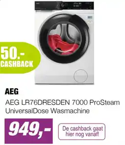 EP AEG AEG LR76DRESDEN 7000 ProSteam UniversalDose Wasmachine aanbieding