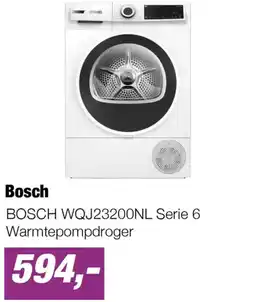 EP Bosch BOSCH WQJ23200NL Serie 6 Warmtepompdroger aanbieding