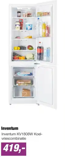 EP Inventum Inventum KV1808W Koel-vriescombinatie aanbieding