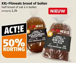Poiesz XXL-Fitmeals brood of bollen aanbieding