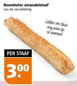 Poiesz Roomboter amandelstaaf aanbieding