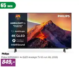 EP Philips Philips 65PQS8601 4k QLED Ambilight TV 65 inch XXL (2026) aanbieding