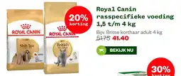 Welkoop Royal Canin rasspecifieke voeding aanbieding