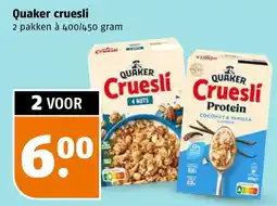 Poiesz Quaker cruesli aanbieding