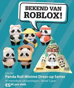 Marskramer 52toys Panda Roll Minime Dress-up Series aanbieding