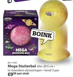 Marskramer Amazing Cool Mega Stuiterbal aanbieding