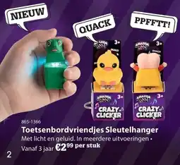 Marskramer Amazin Cool Toetsenbordvriendjes Sleutelhanger aanbieding
