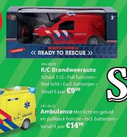 Marskramer R/C Brandweerauto aanbieding