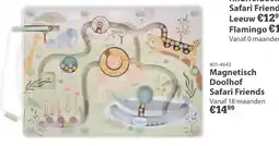 Marskramer little dutch Magnetisch Doolhof Safari Friends aanbieding