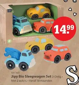 Marskramer Jipy Bio Sleepwagen Set 3-Delig aanbieding