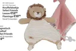 Marskramer Knuffeldoekje Safari Friends Leeuw aanbieding