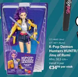 Marskramer K-Pop Demon Hunters Jinu of Rumi aanbieding