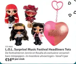 Marskramer L.O.L. Surprise! Music Festival Headliners Tots aanbieding
