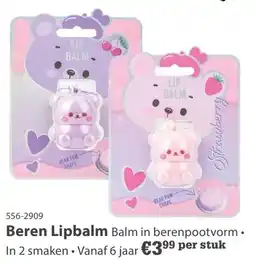 Marskramer Beren Lipbalm aanbieding