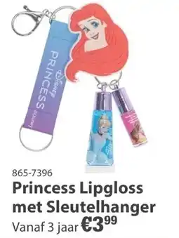 Marskramer Princess Lipgloss met Sleutelhanger aanbieding